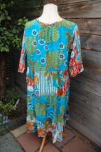 Jurk blauw/ kleur Orientique mt 44 Vaste prijs, Blauw, Maat 42/44 (L), Orientique, Ophalen of Verzenden