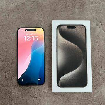 iPhone 15 Pro 128GB Natural Titanium, zeer goede staat beschikbaar voor biedingen