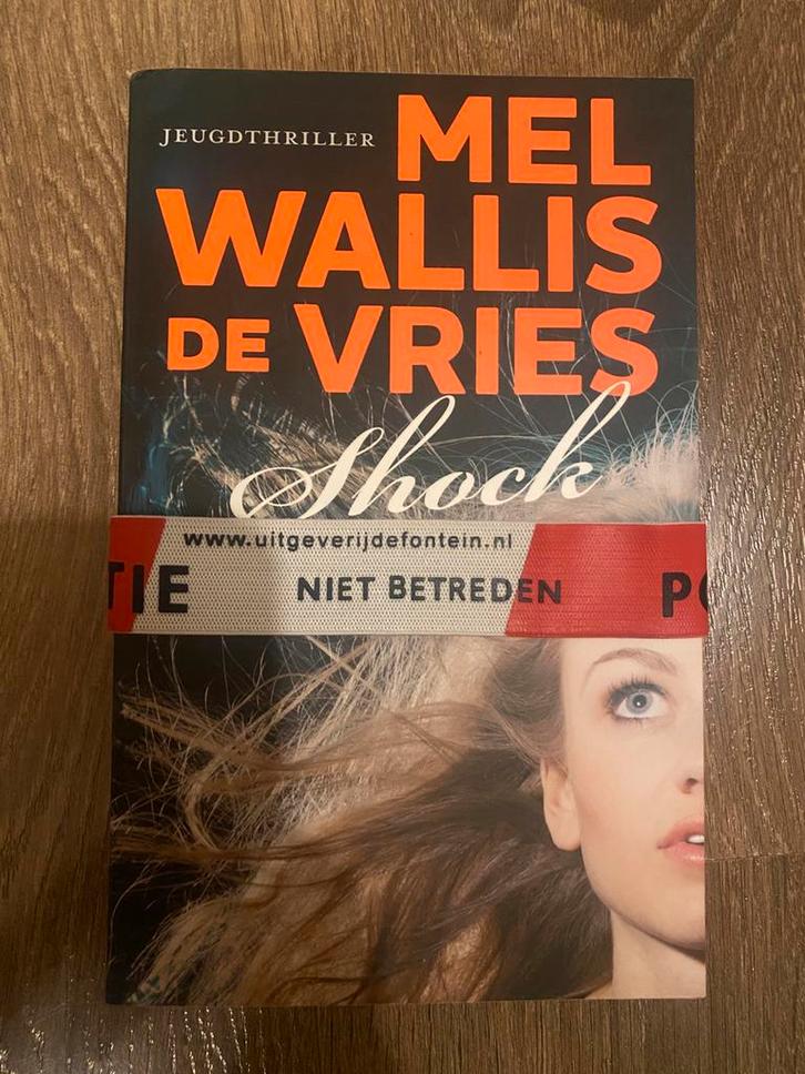 Mel Wallis de Vries - Shock, Boeken, Kinderboeken | Jeugd | 13 jaar en ouder, Zo goed als nieuw, Ophalen of Verzenden