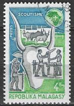 Madagascar 1974 - Yvert 538 - Scoutisme - 4 f. (ST), Verzenden, Overige landen, Gestempeld