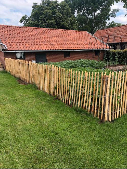 Frans Kastanje Hekwerk | Drents Schapenhek | Schapenraster, Tuin en Terras, Tuinhekken en Hekwerk, Nieuw, Tuinhek, Hout, Ophalen of Verzenden