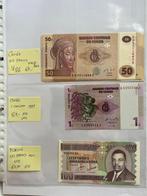 Bankbiljetten Congo, Burundi en Zambia - 25%, Verzenden, Zambia