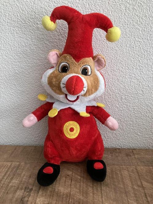 AH Hamster knuffel Efteling Jokie. 32 cm. PRIMA staat., Kinderen en Baby's, Speelgoed | Knuffels en Pluche, Gebruikt, Overige typen