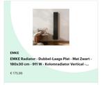 EMKE Radiator 180x30 Dubbel Staal - Nieuw!, Doe-het-zelf en Verbouw, Ophalen, Radiator, Nieuw, Minder dan 60 cm