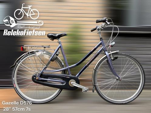Gazelle damesfiets 576, Fietsen en Brommers, Fietsen | Dames | Damesfietsen, Zo goed als nieuw, Gazelle, 56 cm of meer, Ophalen