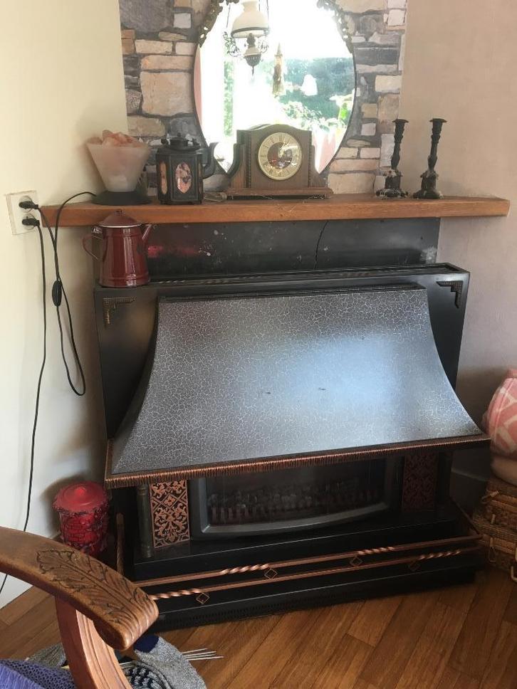 Faber gaskachel oud maar goed, Huis en Inrichting, Kachels, Gebruikt, Gaskachel, Gas, Ophalen