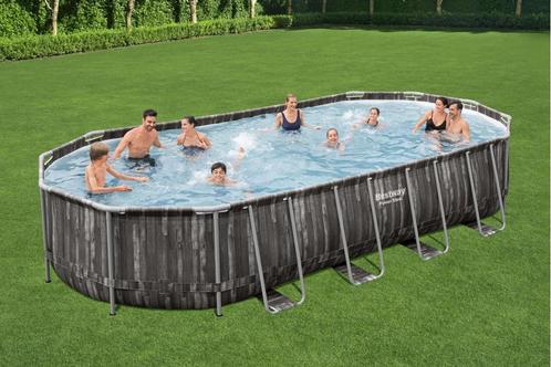 Bestway zwembad 610 x 366 x 122 MAGAZIJN UITVERKOOP, Tuin en Terras, Zwembaden, Nieuw, Opzetzwembad, 120 cm of meer, 400 cm of meer
