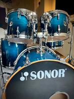 Sonor Force 2007 Stage 2 set Blue Fade, in nieuwstaat!!, Muziek en Instrumenten, Ophalen of Verzenden, Zo goed als nieuw, Overige merken