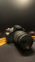 Sony A330 DSLR + Tamron Lens + Extra Accu’s – Goede Staat, Ophalen of Verzenden, Zo goed als nieuw, Sony, Geen optische zoom