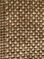 STOF VOOR DESIGN: grof geweven meubelstof 4,47 meter Ploeg?, Wol, Bruin, 120 cm of meer, Ophalen of Verzenden