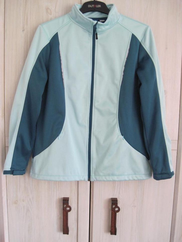 Sportief zomerjasje Mt L, Kleding | Dames, Jassen | Zomer, Zo goed als nieuw, Maat 38/40 (M), Groen, Ophalen of Verzenden