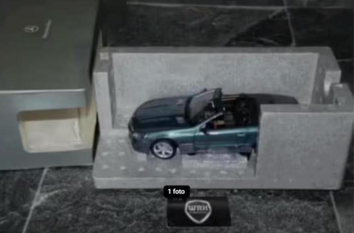 SALE !! 1:18 Mercedes SL Klasse Minichamps diecast WRH, Hobby en Vrije tijd, Modelauto's | 1:18, Zo goed als nieuw, Auto, MiniChamps