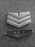 Dit is een origineel schouderbleem van de Nl.Rijkspol, Ophalen, Landmacht, Nederland, Embleem of Badge