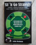 Sit 'n Go Strategy - Poker - Expert advies, Ophalen of Verzenden, Zo goed als nieuw, Overige onderwerpen