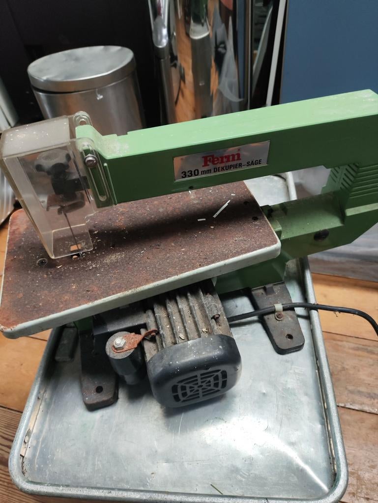 Ferm 330 mm Decoupeerzaag - Gebruikt, Gebruikt, Decoupeerzaag, Ophalen of Verzenden, Ferm