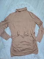 H&M Mama Longsleeve S Beige/Bruin zwangerschapsshirt lang, H&M, Beige, Maat 36 (S), Shirt of Top
