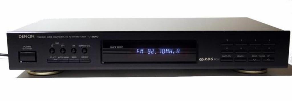 Denon TU-380RD RDS FM/AM stereo hi-fi tuner, Ophalen of Verzenden, Gebruikt