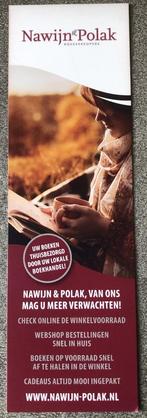 BOEKENLEGGER - NAWIJN & POLAK BOEKVERKOPERS, Verzamelen, Ophalen of Verzenden, Nieuw, Reclame