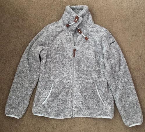 Ice-peak Colony teddy vest XL, Kleding | Dames, Truien en Vesten, Zo goed als nieuw, Maat 46/48 (XL) of groter, Grijs, Ophalen
