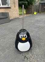 kindertrolley pinguin | koffer pinguin, Uitschuifbare handgreep, Hard kunststof, Minder dan 50 cm, Ophalen of Verzenden
