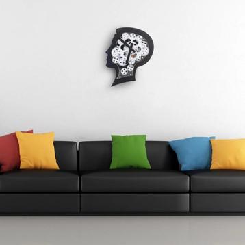 Wandklok Gear - United Entertainment | Industrieel en stoer beschikbaar voor biedingen