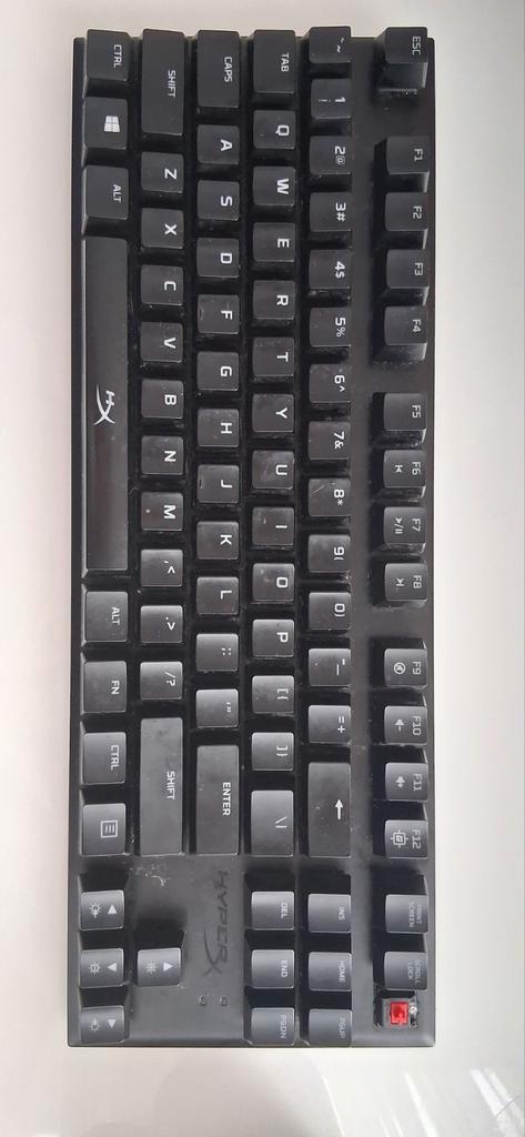 HyperX Alloy FPS Pro Mechanisch Toetsenbord (Red Switches), Computers en Software, Toetsenborden, Zo goed als nieuw, Gaming toetsenbord