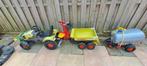 claas 340 axos traptrekker, Ophalen, Gebruikt, Overige merken, Met kar of aanhanger