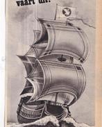 Retro reclame 1952 Swan zakdoeken schip vaart uit, Ophalen of Verzenden
