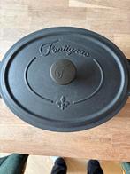Fontignac Main Libres braadpan - Ovaal - 29 cm - Zwart, Huis en Inrichting, Keuken | Potten en Pannen, Ophalen, Gebruikt, Koekenpan of Braadpan
