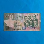 10 cedi Ghana #012, Postzegels en Munten, Bankbiljetten | Afrika, Los biljet, Overige landen, Verzenden