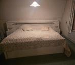 Bed met ombouw, Ophalen, Gebruikt, Tweepersoons, 180 cm