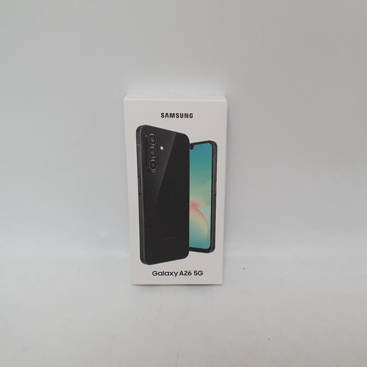 Samsung Galaxy A26 128GB Black Nieuw in Seal!, Telecommunicatie, Mobiele telefoons | Hoesjes en Frontjes | Samsung, Nieuw, Ophalen of Verzenden