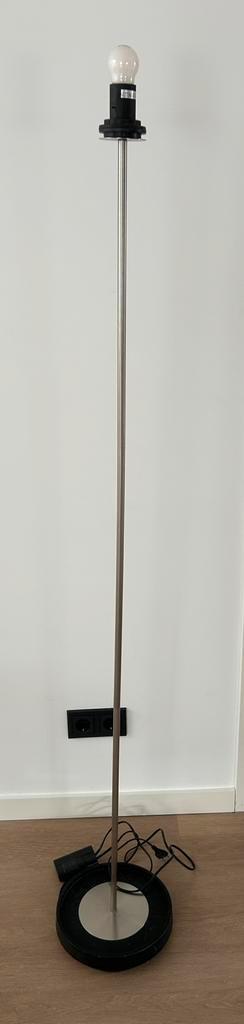 2x vloerlamp 170 cm zonder kap, Huis en Inrichting, Lampen | Vloerlampen, Gebruikt, 150 tot 200 cm, Hout, Overige materialen, Ophalen