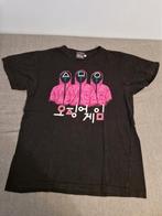 Squid game shirt, Unisex, M maat, official, Netflix, Kleding | Heren, Maat 48/50 (M), Zwart, Ophalen of Verzenden, Netflix