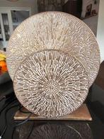 Tafellamp in de kleur goud., Ophalen of Verzenden, Zo goed als nieuw, Metaal, Minder dan 50 cm