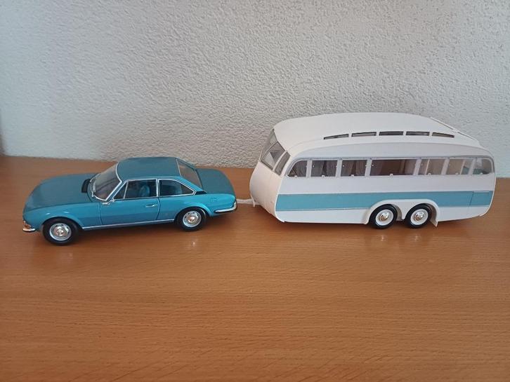 Peugeot 504 Coupe 1970 Norev 184755 / Caravan Henon NEW OVP, Hobby en Vrije tijd, Modelauto's | 1:18, Nieuw, Auto, Norev, Ophalen of Verzenden