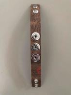 Noosa Armband voor chuncks, Ophalen of Verzenden, Nieuw, Bruin, Leer