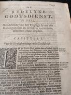 wilhelmus a brakel oude druk 1757, Boeken, Godsdienst en Theologie, Christendom | Protestants, Wilh a brakel, Ophalen, Gelezen