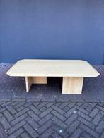Vintage Italiaanse travertin salontafel, Ophalen, Overige materialen, Gebruikt, 100 tot 150 cm