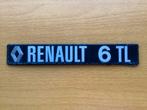 Renault 6 TL origineel embleem., Ophalen of Verzenden, Gebruikt
