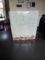 Groene Bloempot - 29.5x29x17.5cm, Tuin en Terras, Bloempotten, 25 tot 40 cm, Gebruikt, Vierkant, Minder dan 40 cm