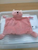 Hema knuffeldoekje rose stippen poes kat, Ophalen of Verzenden, Nieuw, Poes