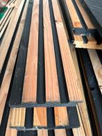 Douglas geschaafd triple rhombus profiel, Ophalen of Verzenden, Nieuw, 250 cm of meer, Planken