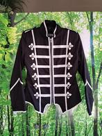 Michael Jackson stijl jasje. Maat L, Zwart, Maat 42/44 (L), Ophalen of Verzenden, Zo goed als nieuw