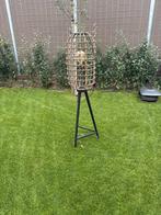 Rotan stalamp - excl. lamp, Huis en Inrichting, Lampen | Vloerlampen, Ophalen of Verzenden, Gebruikt, Overige materialen