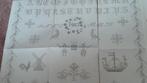 Merklap borduurpatroon 1983, Ophalen of Verzenden, Zo goed als nieuw, Handborduren, Patroon