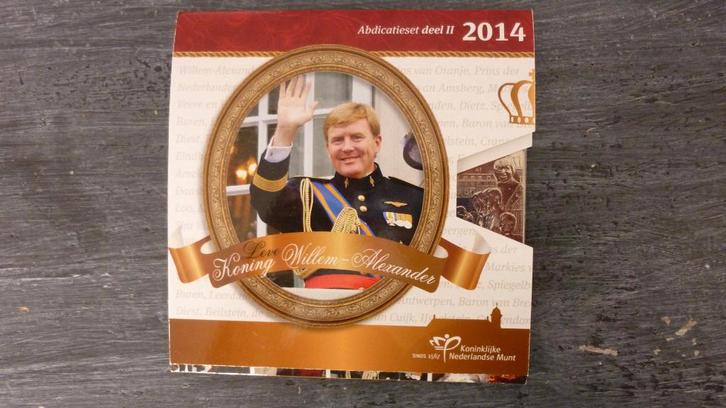 muntset abdicatieset deel II 2014, Postzegels en Munten, Munten | Nederland, Setje, Euro's, Koningin Beatrix, Verzenden