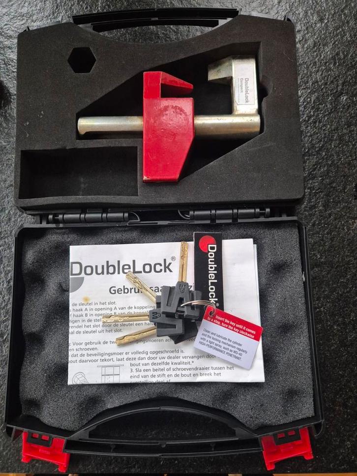 Disselslot DoubleLock Compact Eagle, Caravans en Kamperen, Caravan accessoires, Zo goed als nieuw, Ophalen of Verzenden