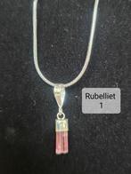 Rubelliet Toermalijn hanger 2#1, Ophalen of Verzenden, Nieuw