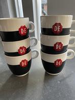 6 mooie DE krijtmokken, Huis en Inrichting, Keuken | Servies, Ophalen of Verzenden, Zo goed als nieuw, Overige stijlen, Kop(pen) en/of Schotel(s)